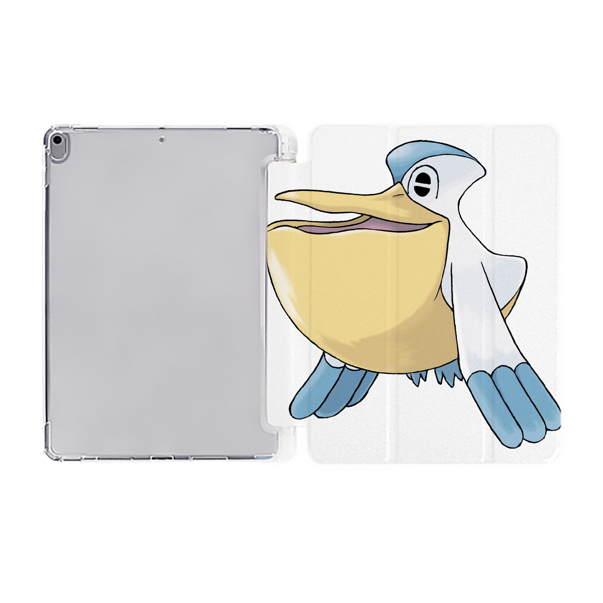 （画像用） ポケットモンスター Pokémon IPad ケース ペン収納付き 三つ折りスタンド PUレザー×シリコン 対応機種9.5/10.5/10.9インチ